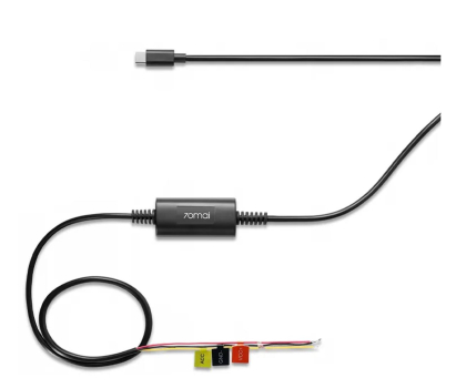 Ładowarka do wideorejestratora 70mai Zasilanie trybu parkingowego USB-C